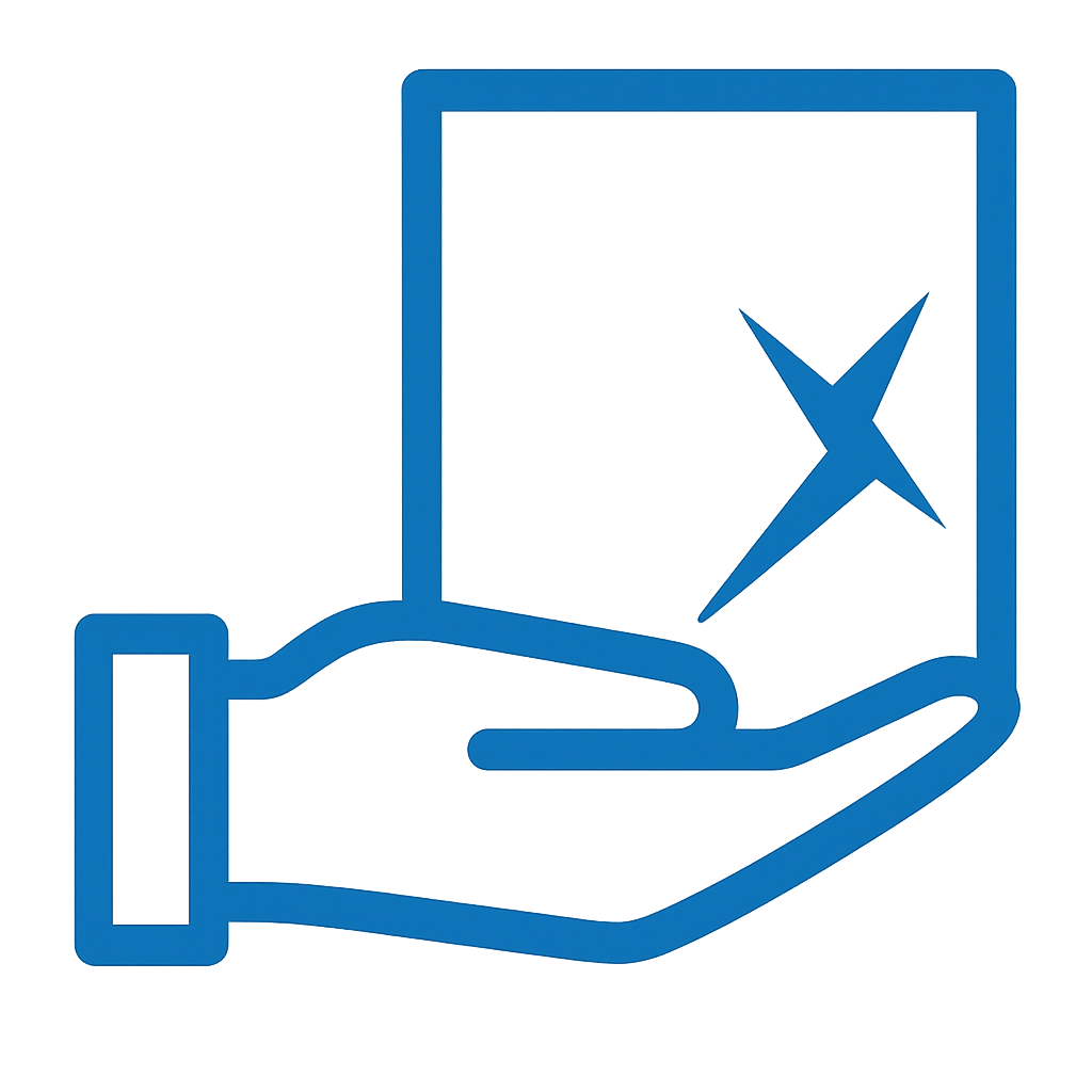 Glass management icon